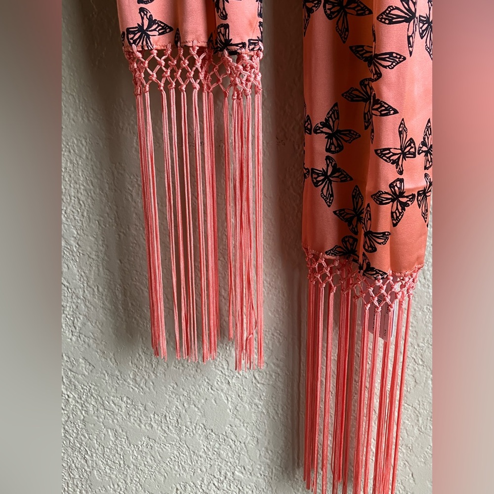 💯% Silk Talking French Antwerp scarf NWT - Picture 4 of 9